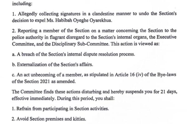 Benin Club Golf Section Suspends Air Vice Marshal Aliyu Over Fraud Allegations involving some Exco