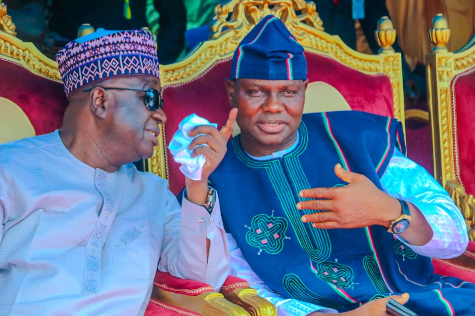 Nasarawa State Deputy, Dr. Emmanuel Akabe and Speaker of Nasarawa State House of Assembly, Rt. Hon Danladi Jatau