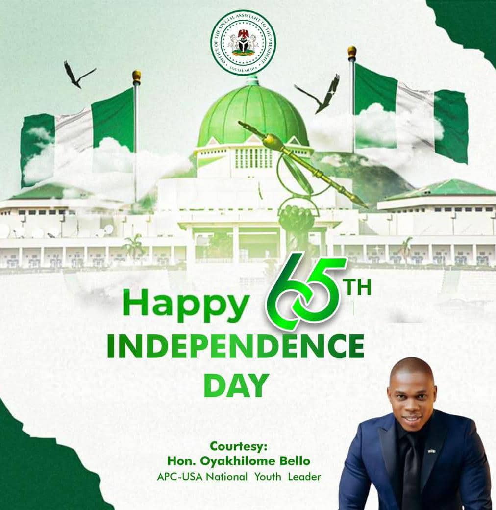 Hon. Oyakhilome Bello, APC-USA National Youth Leader