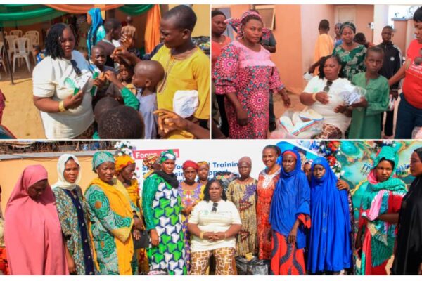 Veronika Bakoz Charity Foundation Put Smiles on Faces of 100 Widows & Children in Kogi