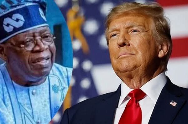 President Bola Ahmed Tinubu of Nigeria and President Donald Trump of US