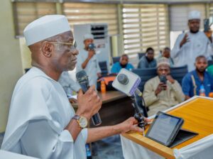 Senator Ahmed Aliyu Wadada representing Nasarawa West District 
