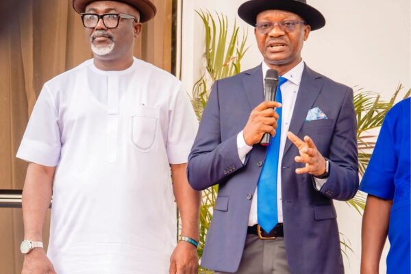 CPS Ahon and Commissioner Aniagwu