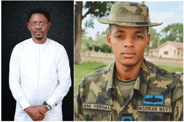 Servant Jegede Onotu Abdulazeez (L), Lieutenant AM Yerima (R)