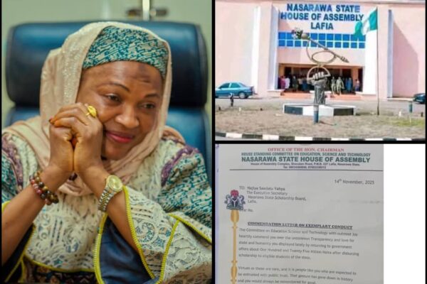 Nasarawa Assembly commends Scholarship Board's Executive Secretary for returning N125m to the government