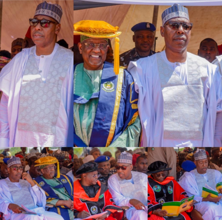 Zulum, Shehu of Borno attend Indimi’s 17th Honorary Degree Investiture in Mubi
