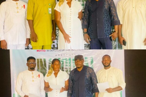 Comr. Lisa Ebuwa Ohangbon and 4 others inaugurated to lead Edo State Chapter of SNYC