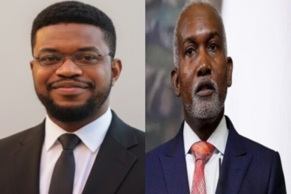 Bolu Michael-Biyi and Minister of Foreign Affairs, Yusuf Tuggar