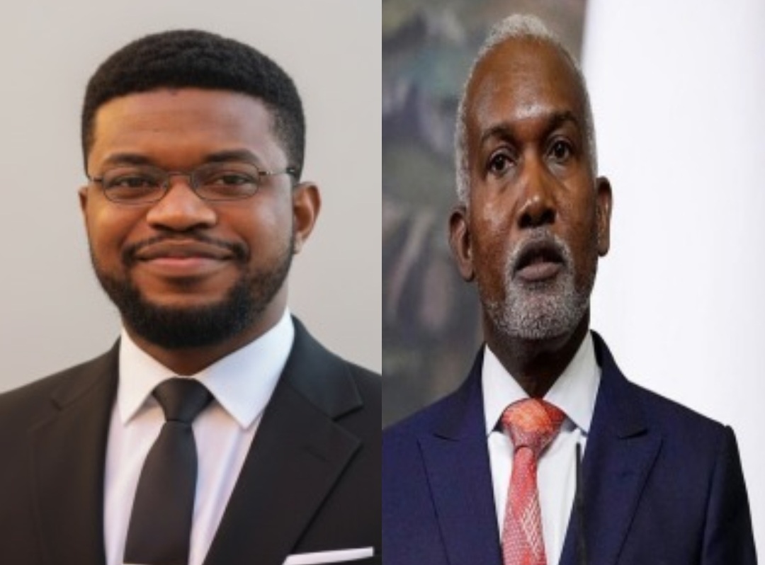 Bolu Michael-Biyi and Minister of Foreign Affairs, Yusuf Tuggar