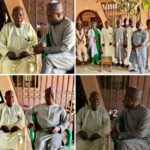 Maikaya Takes Nasarawa Governorship Consultation to Southern Region, Holds Talks with Alhaji Audu Igbo in Lafia