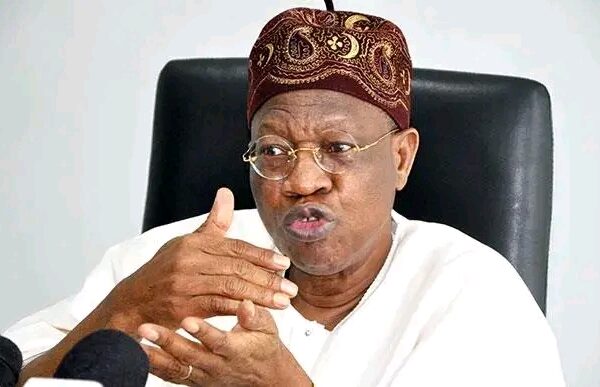 Former Minister of Information Lai Mohammed