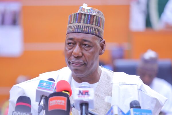 Governor Babagana Umara Zulum of Borno State