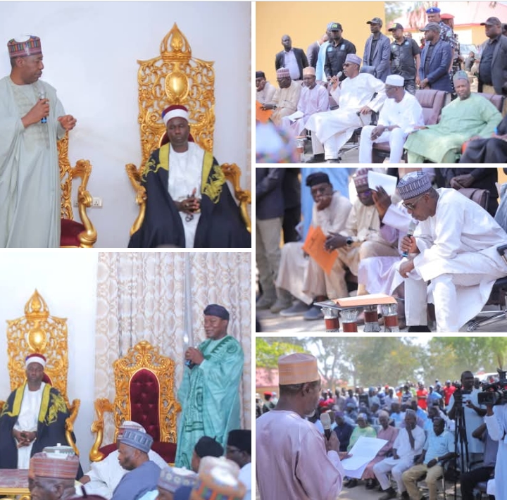 Southern Borno: Zulum Visits Gwoza, Askir-Uba, Reviews Security Strategy