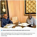 "Tinubu's AI Blunder: Doctored Kagame Lunch Pic Ignites Firestorm Online
