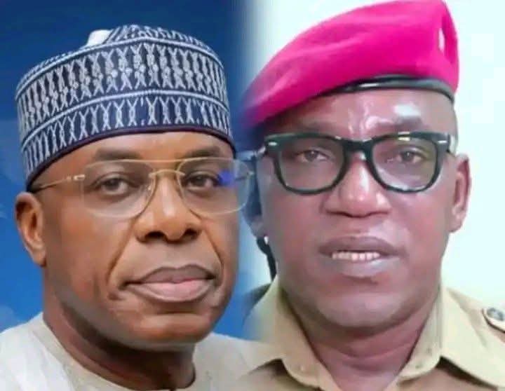 Rivers State Governor and immediate past Minister of Transportation, Rotimi Amaechi and Former Minister of Youth and Sports, Solomon Dalung