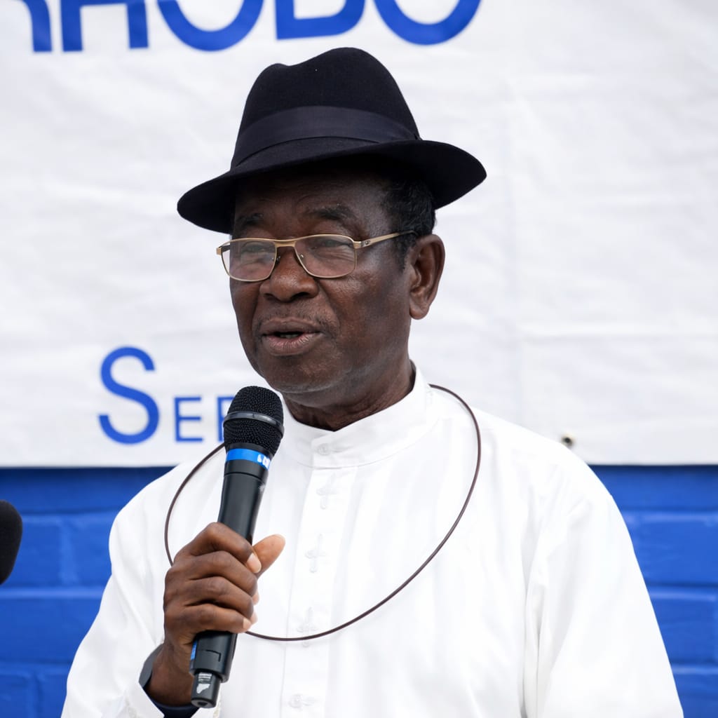 Elder statesman and community leader, Chief Godwin Ogbetuo