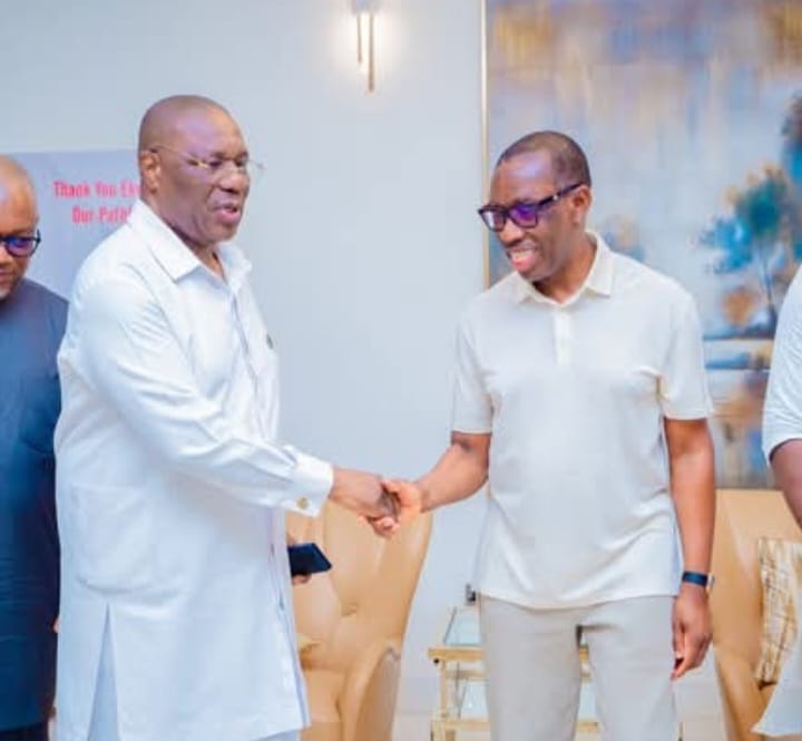 Otuaro’s Courtesy Visit to Okowa Signals Enduring Leadership Values