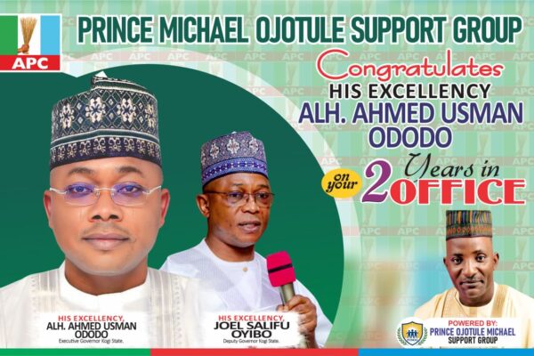 Two Years of Wins in Kogi: Ojotule Group Backs Ododo's Stellar Leadership