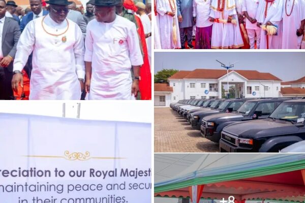 Oborevwori Presents 65 SUVs To Traditional Rulers In Delta