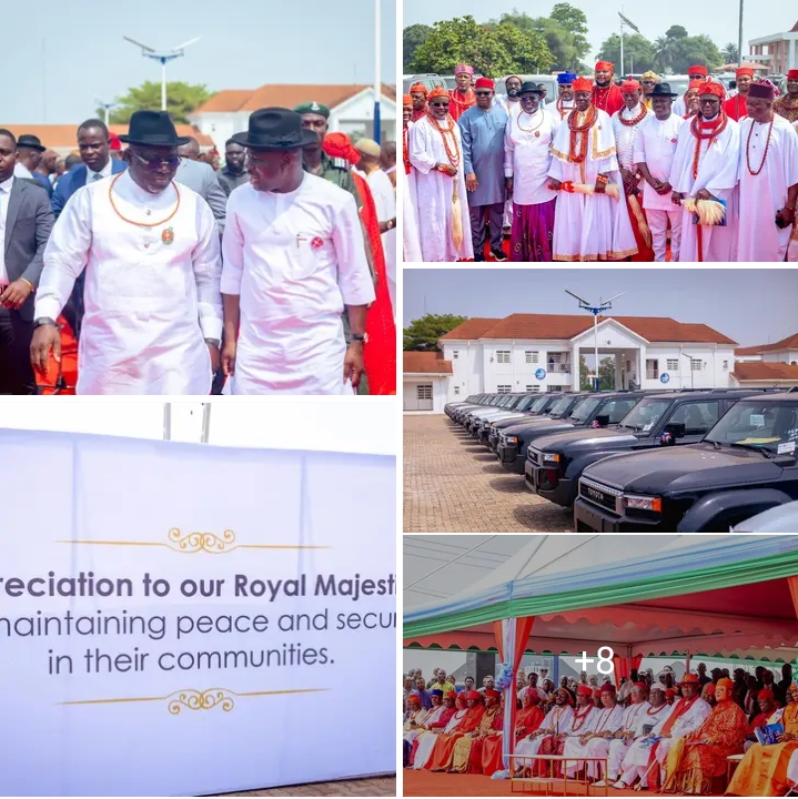 Oborevwori Presents 65 SUVs To Traditional Rulers In Delta