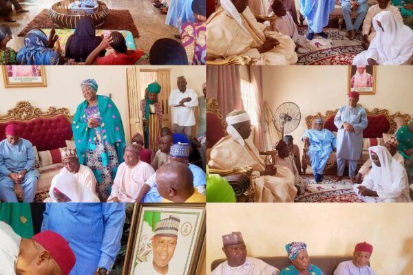 Nasarawa ADC leaders console Eggon chief, Akwashiki family after senator's death, carnival crash