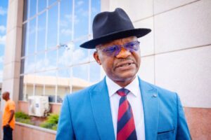 Commissioner for Works (Rural Roads) and Public Information, Mr. Charles Aniagwu