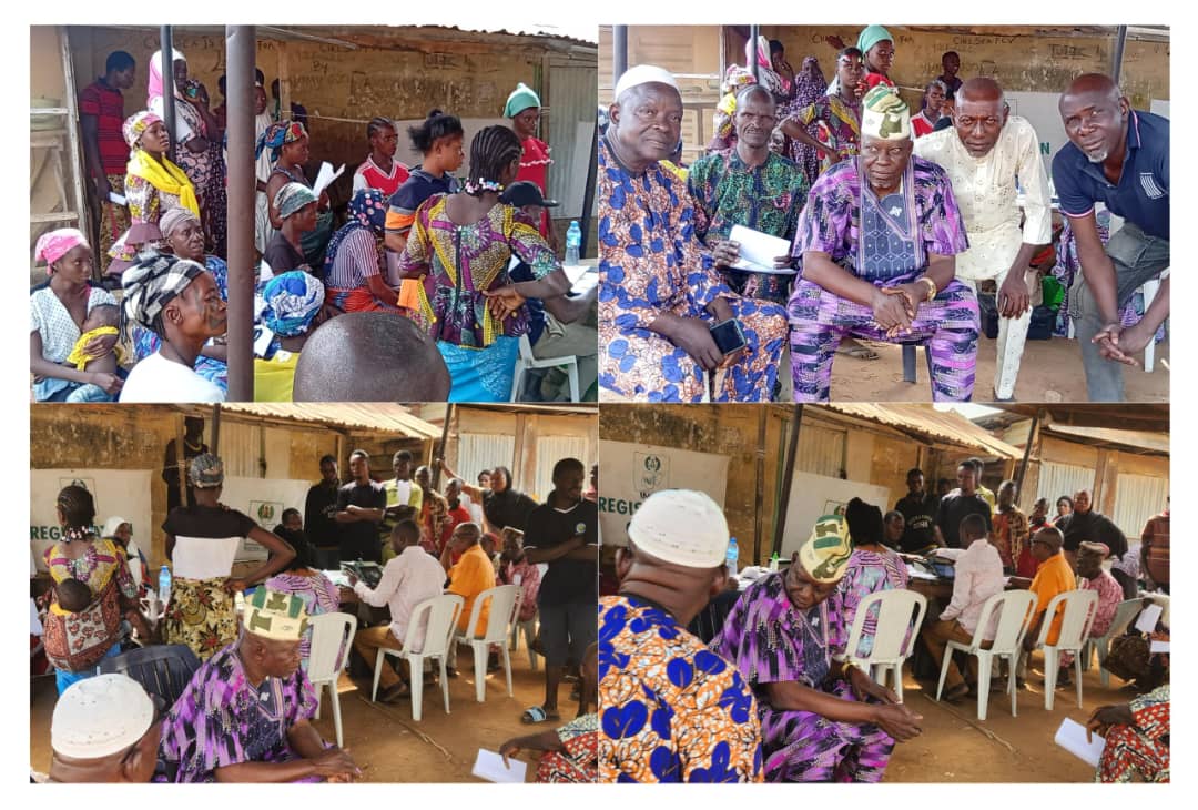 Chief Asaje Expresses Joy Over INEC Registration Turn Out in Igbaruku
