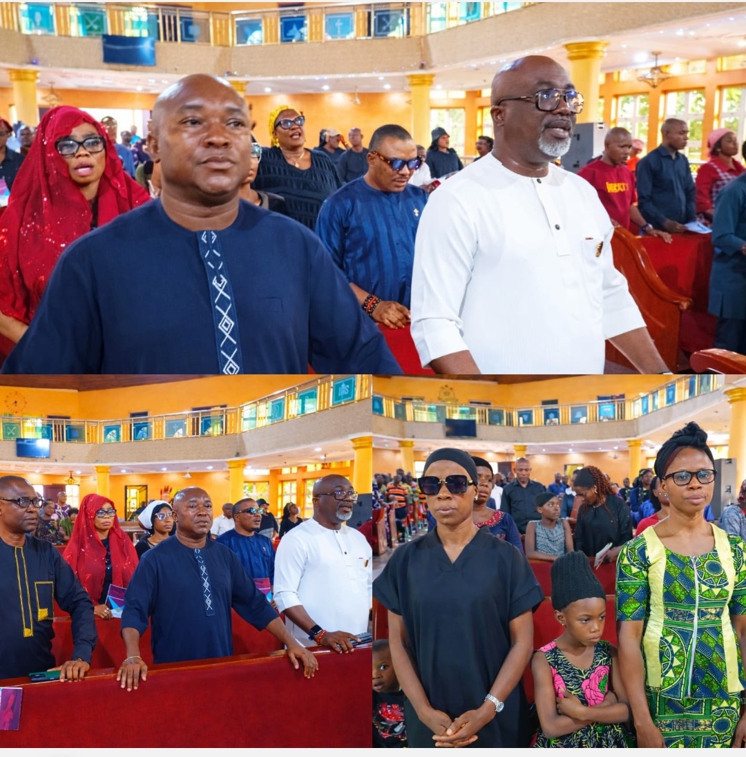 Oborevwori’s CPS, Ahon, Egware, Oyowe, Others Attend Ochei's Service Of Songs