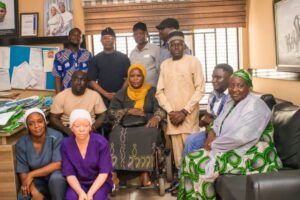 Dr. Ebune Receives Award for Absorbing Individuals with Disabilities into FTHL Workforce