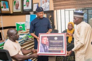 Dr. Ebune Receives Award for Absorbing Individuals with Disabilities into FTHL Workforce