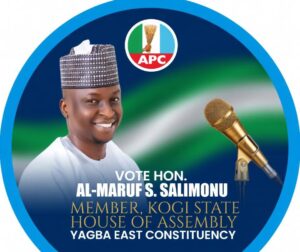 Hon. Al-Maruf Salimonu, Kogi State House of Assembly Aspirant, Yagba East