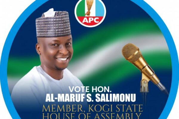 Hon. Al-Maruf Salimonu, Kogi State House of Assembly Aspirant, Yagba East
