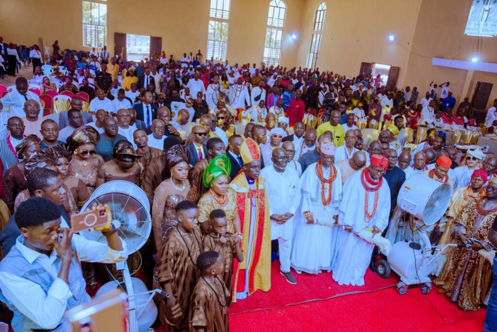 Oborevwori Celebrates Archbishop Iboyi At 50, Urges Humility, Purposeful Leadership