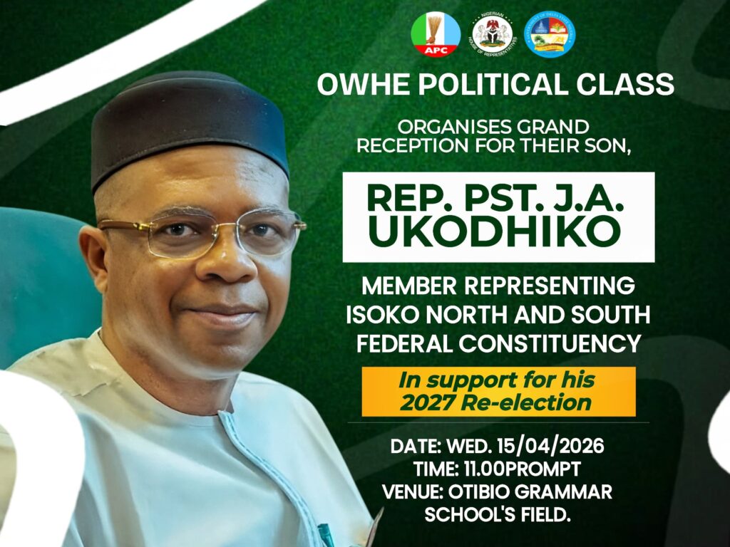 Owhe Leaders Plan Grand Reception for Rep. Ukodhiko Ahead of 2027 Polls