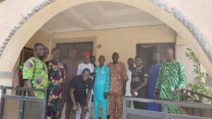 Chief ASAJE in a Group Photograph with Youths, Stakeholders in Igbaruku