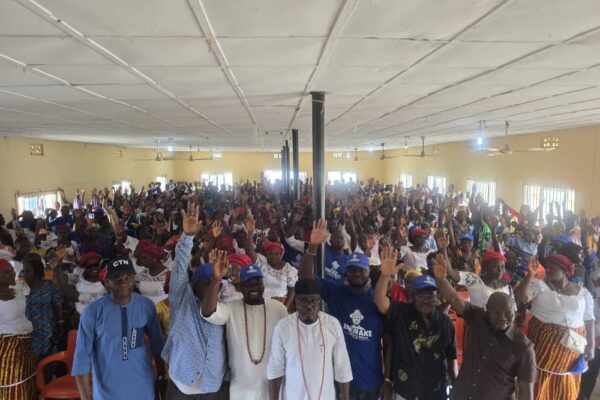 2027: Orogun Rallies Emevor Community for Tinubu, Oborevwori, Ashakah