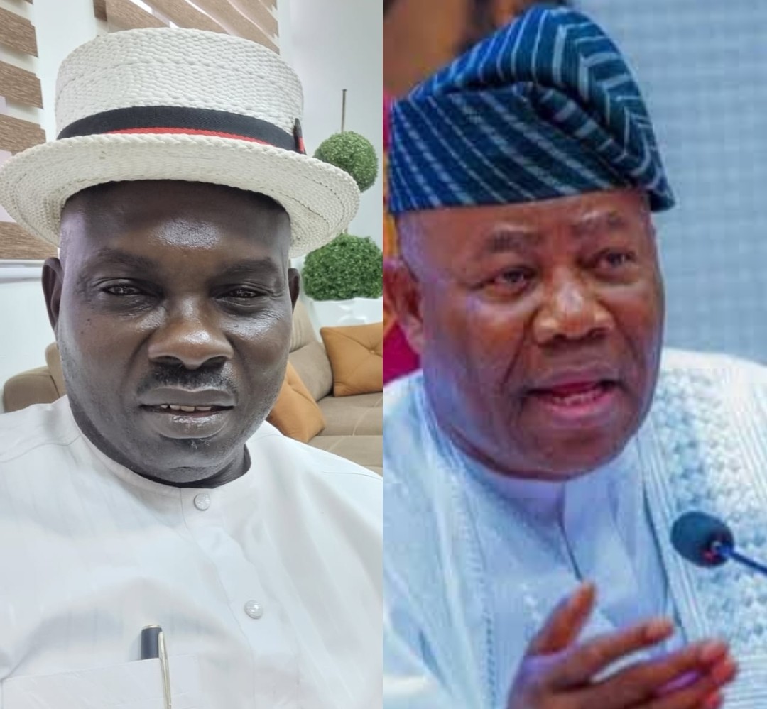 Chief Mathias Efe is the National Chairman of Odavwe R’Urhobob and President of the Senate, Goodwill Akpabio