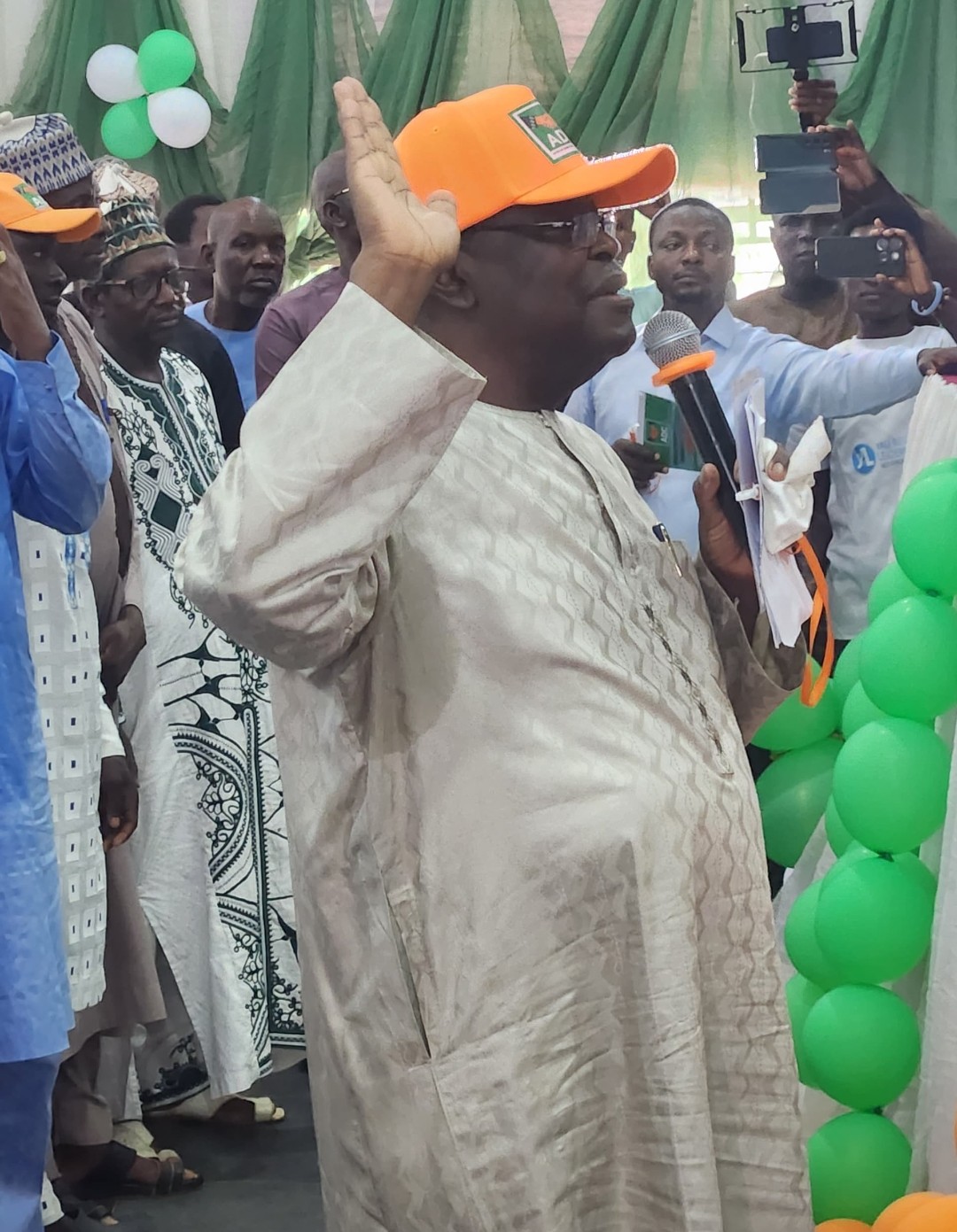 Former Nasarawa State Deputy Governor, Chief John Michael Abdu