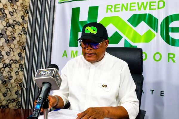 Delta State Coordinator of the Renewed Hope Ambassadors, Rt. Hon. Funkekeme Solomon