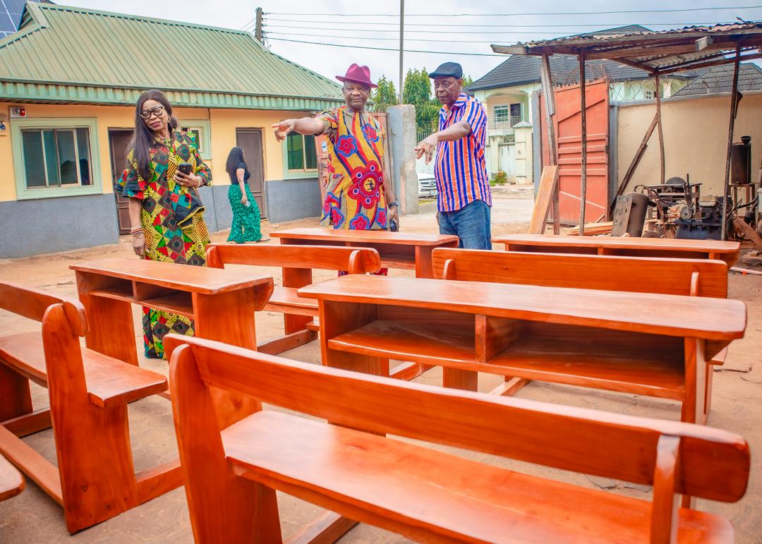 Oborevwori Moves to Bridge Furniture Gaps in Delta Schools