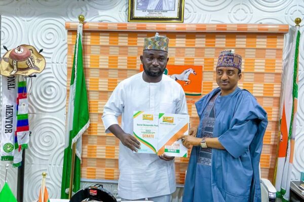 Breaking: Humanitarian Icon Idris HK Picks SDP Nomination Form for Kogi East Senate Race