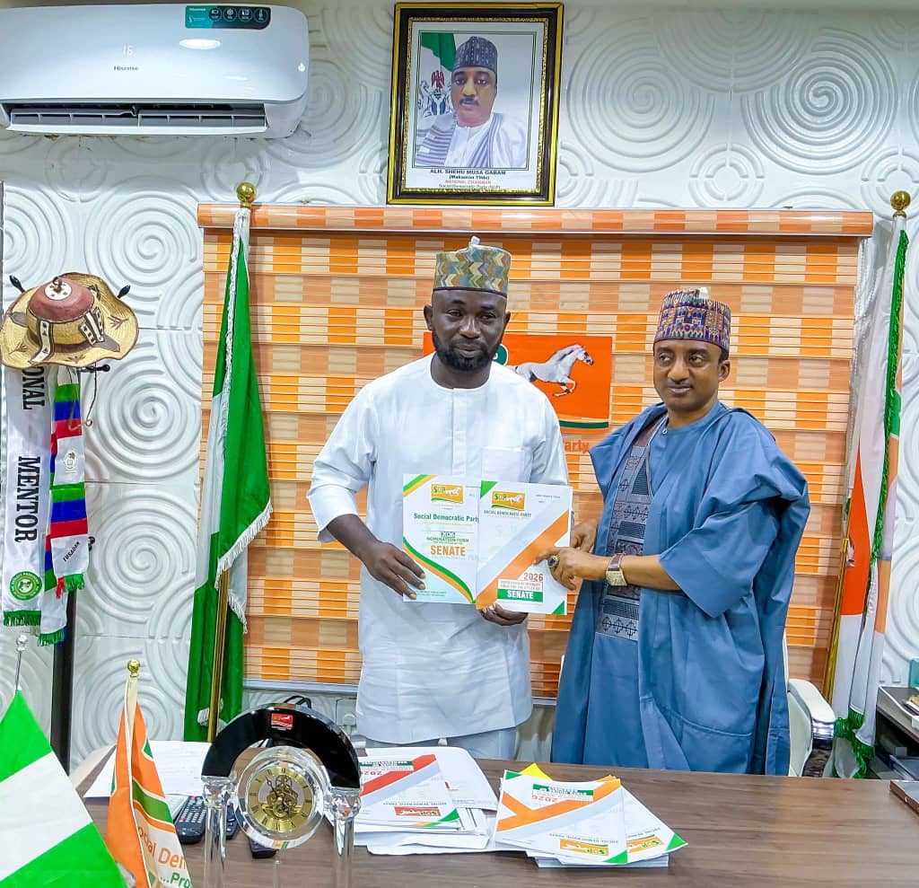Breaking: Humanitarian Icon Idris HK Picks SDP Nomination Form for Kogi East Senate Race