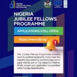 Nigerian Youths Urged to Apply as Jubilee Fellows Programme Offers Career Opportunities