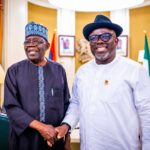 President Bola Ahmed Tinubu and Delta State Governor, Rt. Hon. Sheriff Oborevwori