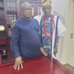 Hon. Sam Aro (L), Chief Richard Asaje (R)