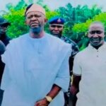 Senator Sunday Steve Karimi and Idris Abubakar Gegu