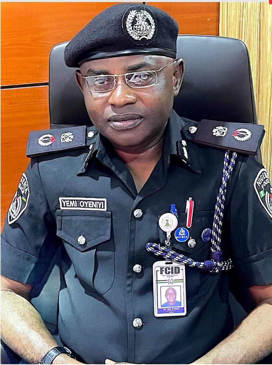 Delta State Commissioner of Police, CP Oyeniyi Yemi John