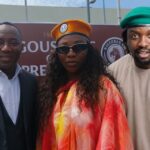 Omoyele Sowore, Doris Ogala and Martins Vincent Otse aka VDM