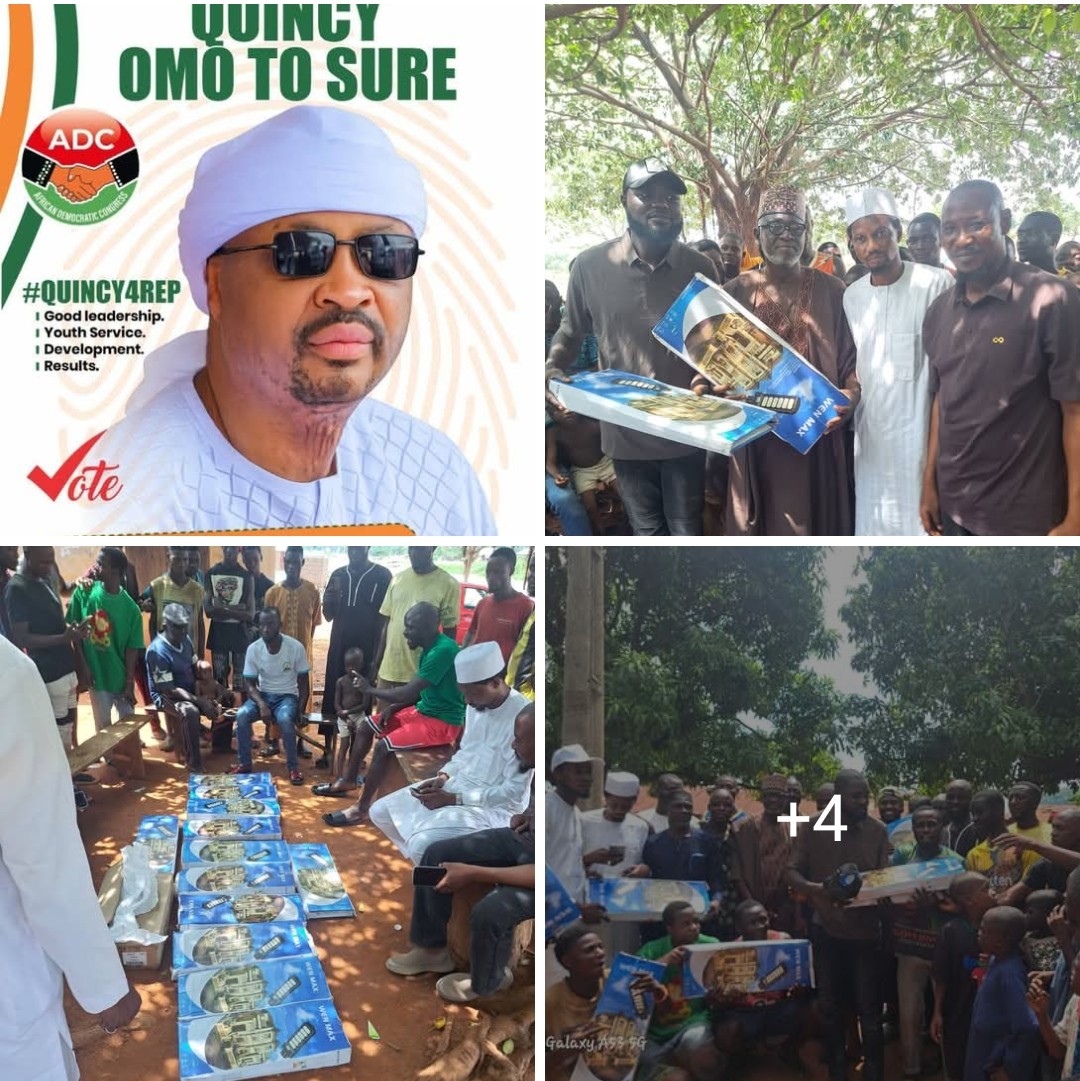 Lokoja/Kogi 2027: ‘He Has Come to Restore Our Lost Glory’ — Sensenyi Hails Ahmed Danjuma Quincy Over Solar Project‘