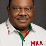 Chief Mike Aondoakaa SAN addresses supporters ahead of the 2027 Benue governorship election.